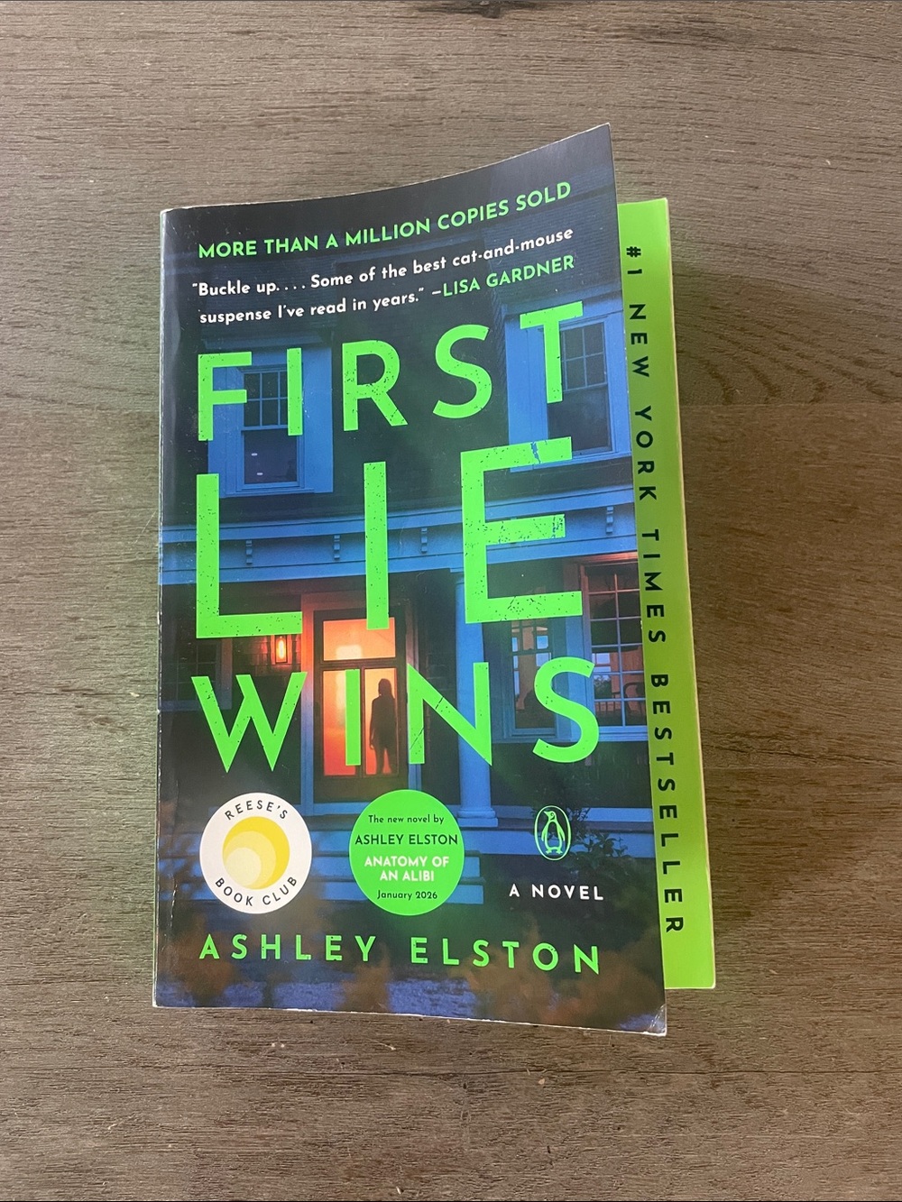 First Lie Wins by Ashley Elston, Paperback Novel, Great Condition